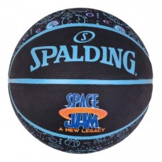 М"яч баскетбольний Spalding Space Jam Tune Squad R №7, чорний, код: 689344412634