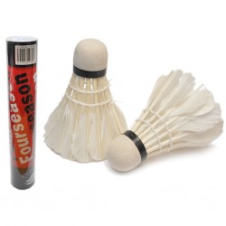 Волан пір"яний SNS Fourseason 400, 12 штук, білий, код: 00505-SNS Волан пір"яний SNS Fourseason 400, 12 штук, білий, код: 00505-SNS