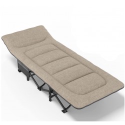 Розкладне ліжко шезлонг WCG + матрац і подушка 1890х670х350 мм, код: CC-S07-IF