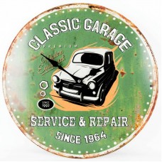Годинник настінний Technoline 596579 Classic Garage, код: DAS301801