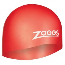 Шапочка для плавання Zoggs Easy-fit Silicone Cap червона, код: 194151083064