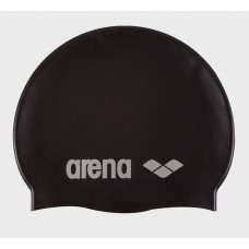 Шапка для плавання Arena Classic Silicon чорний, код: 3468333887410