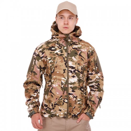 Куртка тактична Tactical XXXL камуфляж Multicam, код: ZK-20_XXXLKM