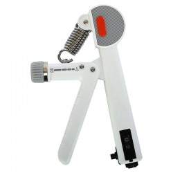 Еспандер кистьовий пружинний з лічильником та регульований FitGo 5-60кг, білий, код: FI-0283_W Еспандер кистьовий пружинний з лічильником та регульований FitGo 5-60кг, білий, код: FI-0283_W