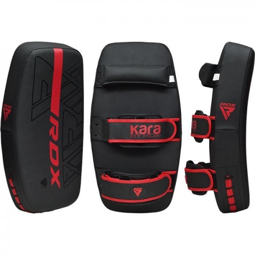 Пади для тайського боксу RDX ARM PAD F6 Matte, чорний-червоний, код: APR-F6MR Пади для тайського боксу RDX ARM PAD F6 Matte, чорний-червоний, код: APR-F6MR