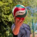 М"яч волейбольний клеєний SNS VS5002 №5, білий-зелений-червоний, код: 10202-SNS