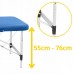 Масажний стіл складний 4Fizjo Massage Table Alu W60 2130х600х760 мм, синій, код: P-5907739318404