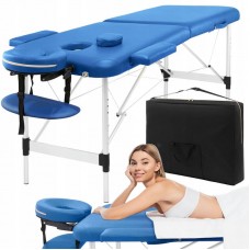 Масажний стіл складний 4Fizjo Massage Table Alu W60 2130х600х760 мм, синій, код: P-5907739318404