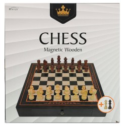 Шахи настільна гра на магнітах Xinliye 380x380 мм, дерево, код: W3303M