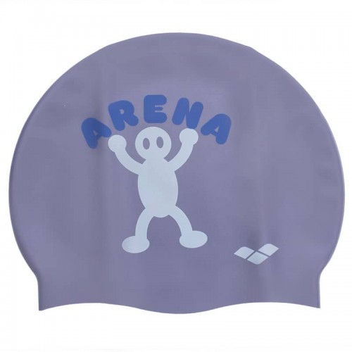 Шапочка для плавання дитяча Arena Kun Junior Cap, сірий, код: AR-91552-90_GR Шапочка для плавання дитяча Arena Kun Junior Cap, сірий, код: AR-91552-90_GR