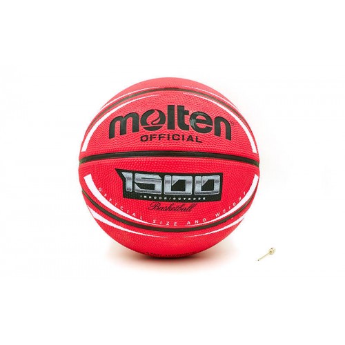 М'яч баскетбольний Molten гумовий №7, червоний, код: B7RD-1500WRW-S52