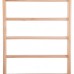 Шведська стінка-стійка з незнімним турником BioGym Kinder Wood-1-240 дерево, код: L-6791-S52