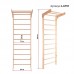 Шведська стінка-стійка з незнімним турником BioGym Kinder Wood-1-240 дерево, код: L-6791-S52