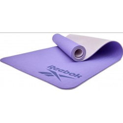 Двосторонній килимок для йоги Reebok Double Sided Yoga Mat 1730х610х4 мм, фіолетовий, код: 885652020848