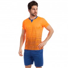 Футбольна форма PlayGame Vogue S (42-44), ріст 160-165, помаранчевий-синій, код: CO-5021_SORBL