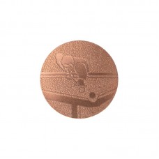 Наклейка на медаль кубок PlayGame Більярд d-25 мм 1 шт бронзова, код: 25-0021_B-S52