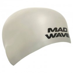Шапочка для плавання силіконова стартова MadWave Soft Fina Approved S, срібний, код: M053301_SGR