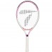 Ракетка для великого тенісу дитяча Teloon 21", 5-7 років, білий-рожевий, код: 2563-21