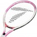 Ракетка для великого тенісу дитяча Teloon 21", 5-7 років, білий-рожевий, код: 2563-21
