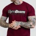 Футболка чоловіча GymBeam Beam XL, бордовий, код: 122715-GB