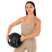 Медбол м"яч медичний дворучний з хватами LiveUp Medicine Ball 8кг, чорний, код: LP8111-8