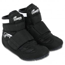 Борцівки замшеві дитячий Cobra розмір 34 (21см), чорний, код: 3053B_34BK
