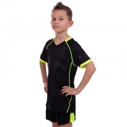 Форма футбольна дитяча PlayGame Lingo розмір 28, ріст 135-140, чорний, код: LD-5019T_28BK-S52
