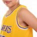 Форма баскетбольна підліткова NB-Sport NBA Lakers 2XL, жовтий-фіолетовий, код: BA-0563_2XLYV