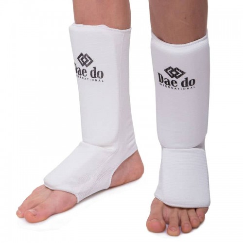 Захист гомілки і стопи Daedo M (12-14 років) білий, код: MA-0007D_WM Захист гомілки і стопи Daedo M (12-14 років) білий, код: MA-0007D_WM