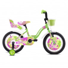 Дитячий велосипед Capriolo Viola 16”, зелено-фіолетовий, код: 921109-16-IN