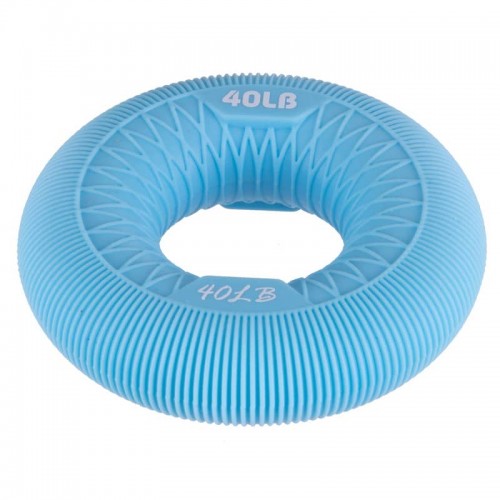 Еспандер кистьовий кільце FitGo Jello 40LB блакитний (1шт), код: FI-2526_N-S52