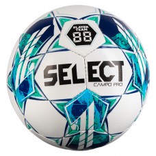 М’яч футбольний Select Campo Pro №4, білий-зелений, код: 5703543312931