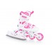 Роликові ковзани Tempish Misty Duo Ggirl розмір 33-36, білий-рожевий, код: 13000008256/33-36-ST