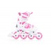 Роликові ковзани Tempish Misty Duo Ggirl розмір 33-36, білий-рожевий, код: 13000008256/33-36-ST