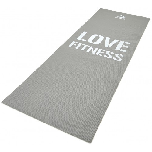 Килимок для фітнесу Reebok Fitness Mat 1730х610х4 мм, сірий, код: 5055436111030 Килимок для фітнесу Reebok Fitness Mat 1730х610х4 мм, сірий, код: 5055436111030