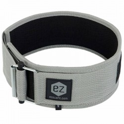 Пояс атлетичний посилений регульований Ezous Quick Locking Weightliting Belt розмір M, сірий, код: O-02_M