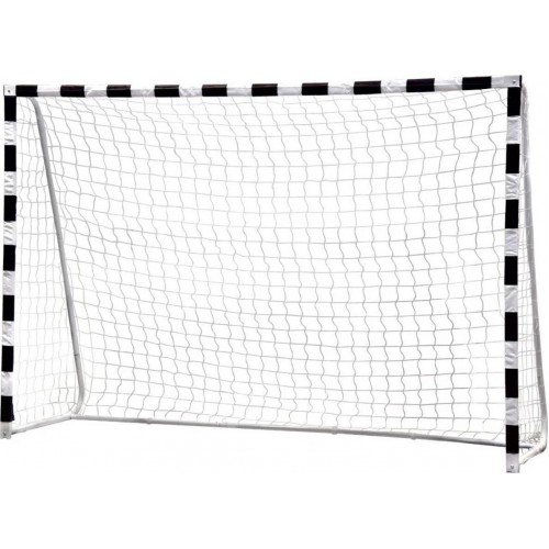 Ворота футбольні Enero 300 x 200 x 100 см, чорно-білі, код: 5902431053820-IN