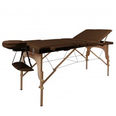 Масажний стіл Insportline Japane 3-Piece Wooden, коричневий, код: 9408-4-EI