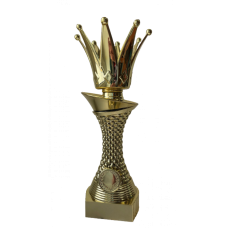 Статуетка PlayGame Шахова Корона h 25см, золото, код: 2963060041728