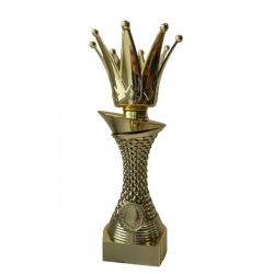 Статуетка PlayGame Шахова Корона h 25см, золото, код: 2963060041728