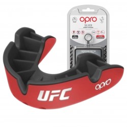 Капа Opro Silver UFC доросла (вік 11+) Red/Black, код: UFC_Silver_R/Bl