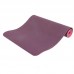 Килимок для йоги та фітнесу FitGo TPE двошаровий 1830x610x6мм, фіолетовий-рожевий, код: FI-3046-650_VP