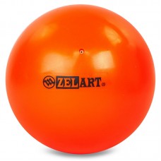 М"яч для художньої гімнастики Zelart 20 см, помаранчевий, код: RG-4497_OR