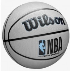 М"яч баскетбольний Wilson NBA Forge Pro UV BSKT №7 сіро-блакитний, код: 097512650830