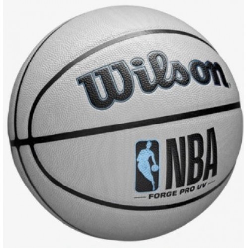 М"яч баскетбольний Wilson NBA Forge Pro UV BSKT №7 сіро-блакитний, код: 097512650830