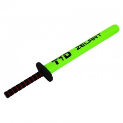 Лападани тренерські з ручкою Zelart довжина 420 мм, 1шт, салатовий, код: BO-1146_LG