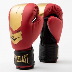 Боксерські рукавиці дитячі Everlast Prospect 2 Boxing Glove 8 унцій, червоний-золотий, код: 009283619367