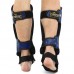 Захист гомілки та стопи дитячий Муай Тай, ММА, Кікбоксинг Maraton L, синій-чорний, код: BO-9321_LBLBK Захист гомілки та стопи дитячий Муай Тай, ММА, Кікбоксинг Maraton L, синій-чорний, код: BO-9321_LBLBK