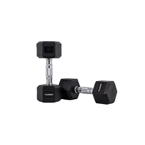 Гантель шестигранна Thunder 7,5 кг, код: HEXAGONAL-DUMBBELLS-7,5KG-IN Гантель шестигранна Thunder 7,5 кг, код: HEXAGONAL-DUMBBELLS-7,5KG-IN