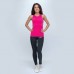 Жіноча майка GymBeam Clothing Crossed Hot Pink L, яскраво-рожевий, код: 218624-GB